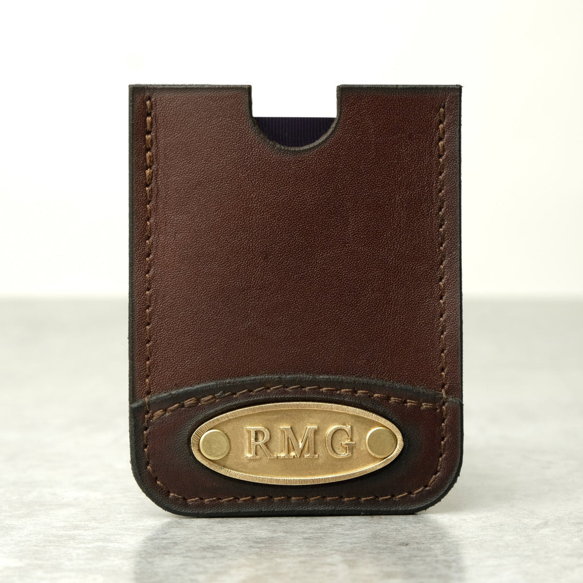 Personalized Leather Wallet | Slim Card Case - Deferichs