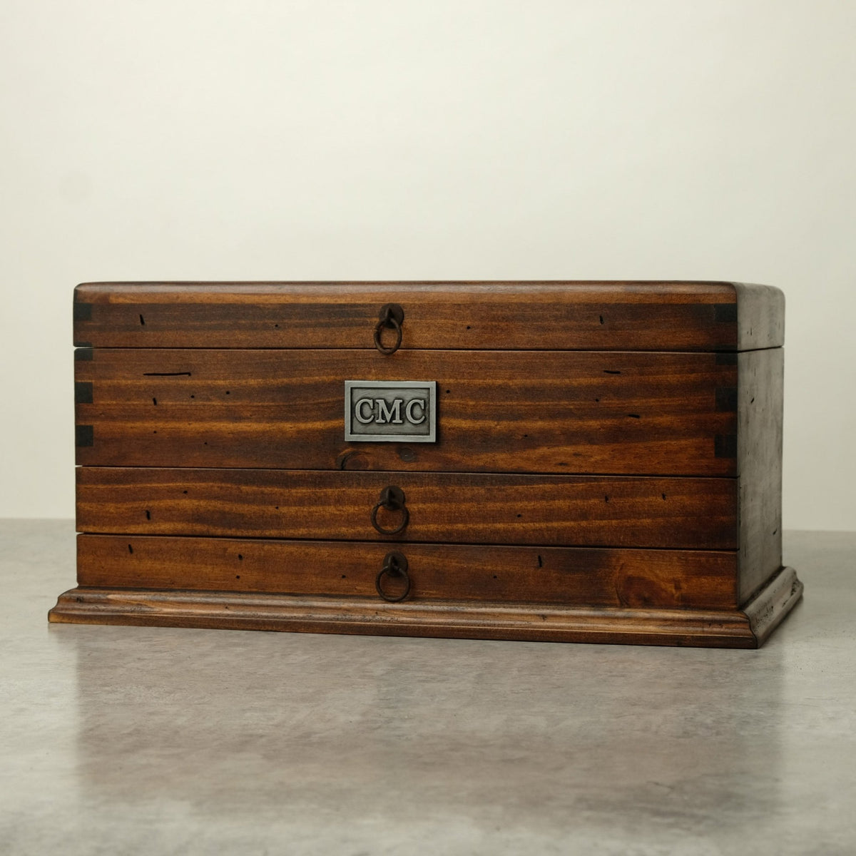 Watch Box for 10 Watches with Double Storage Drawer - Deferichs