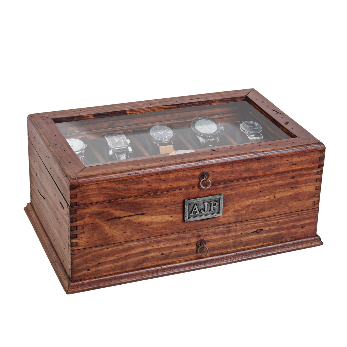 Watch Box for 10 Watches with Drawer - Deferichs