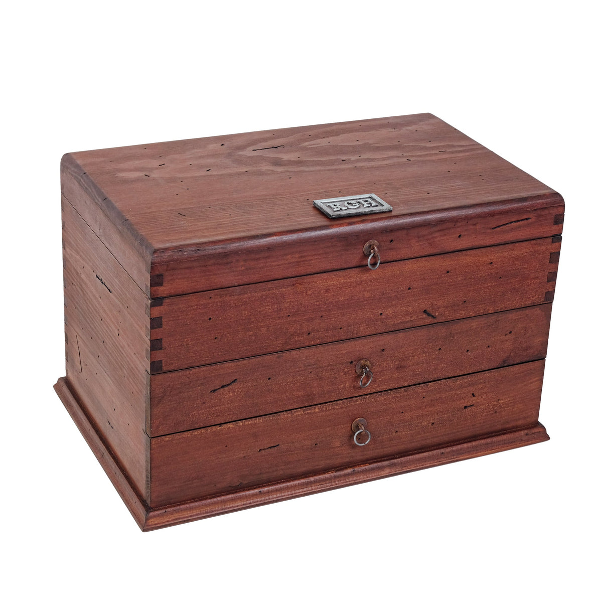 Watch Box for 20 Watches with Cufflink Drawer - Deferichs