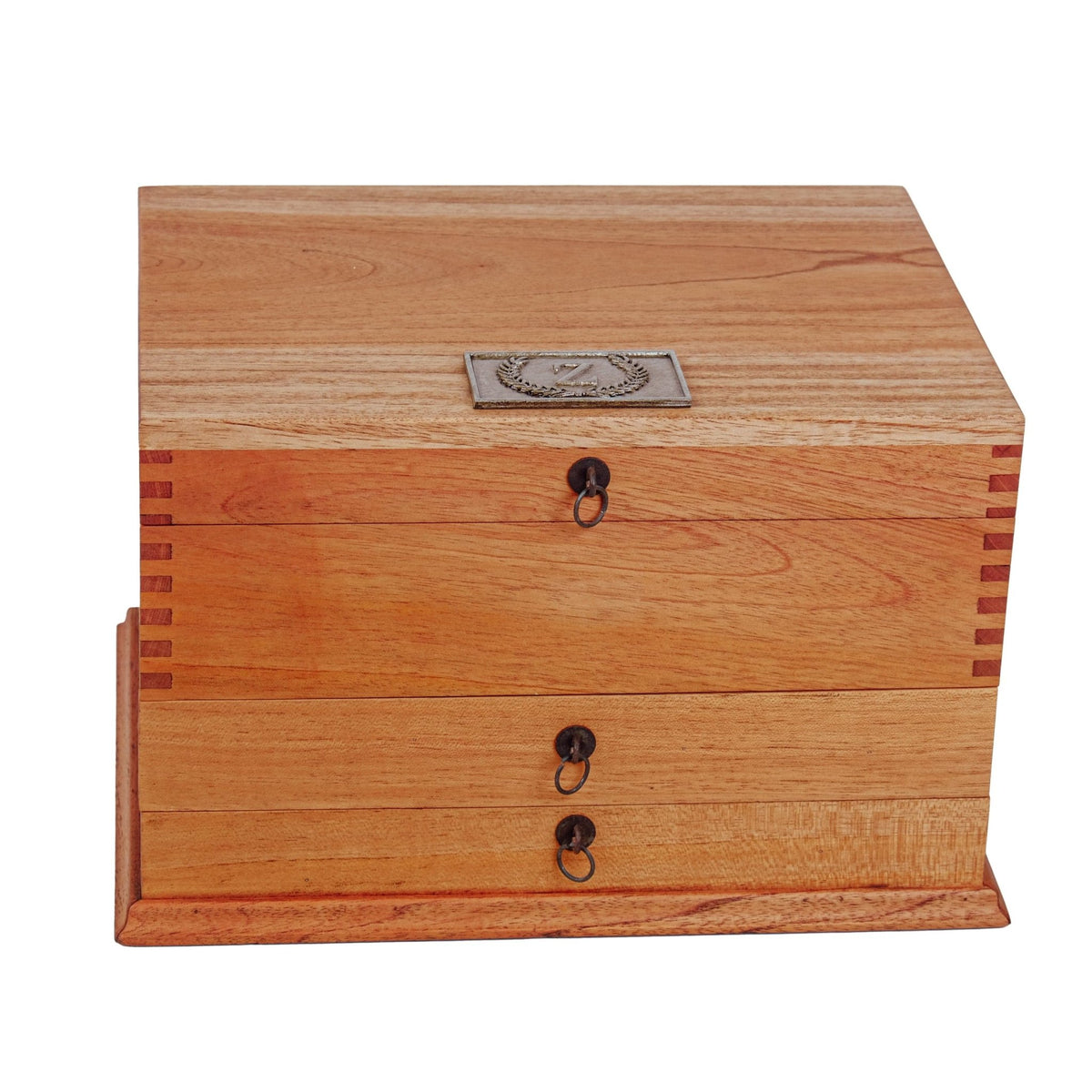 Watch Box for 8 Watches with two drawers - Solid Cedar Wood - Deferichs