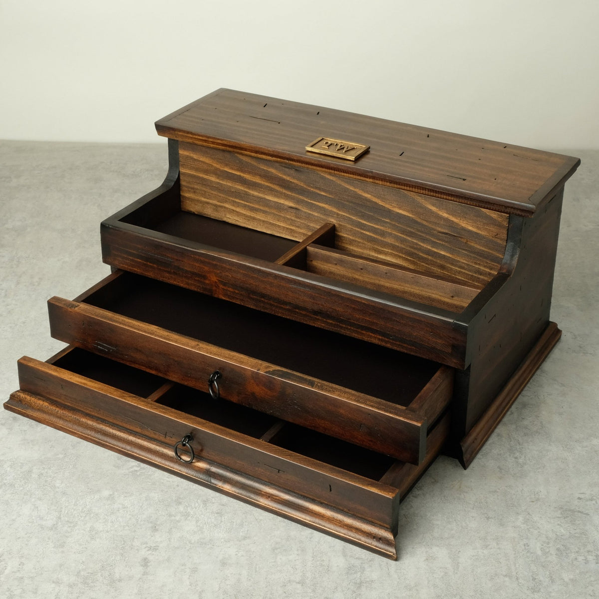 Watch Box Valet Box with Double Drawer N.5 - Deferichs