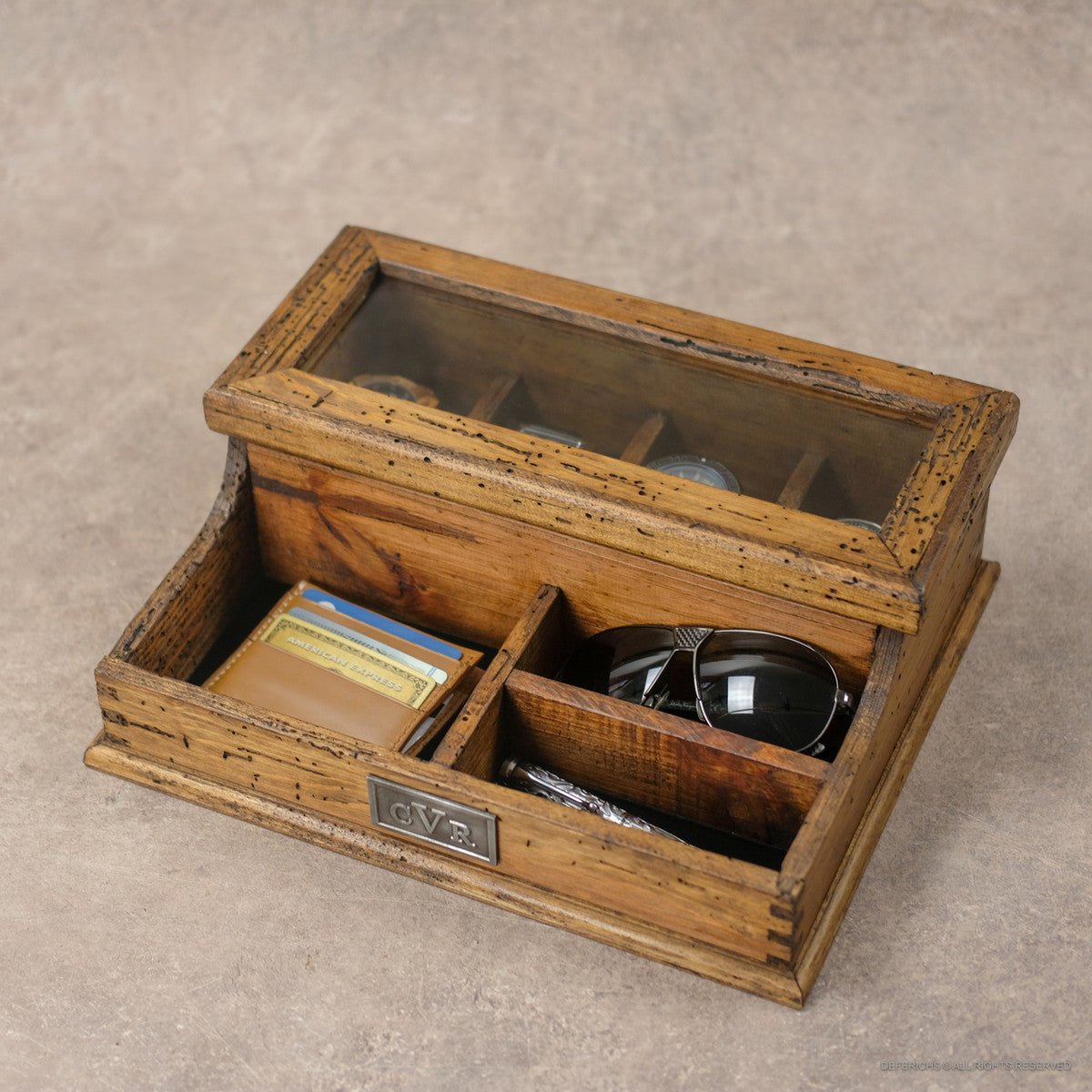 Watch Box Valet for 4 Watches - Deferichs