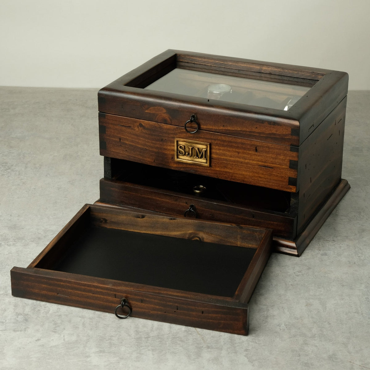 Watch Box with Double Drawer N.8 - Deferichs