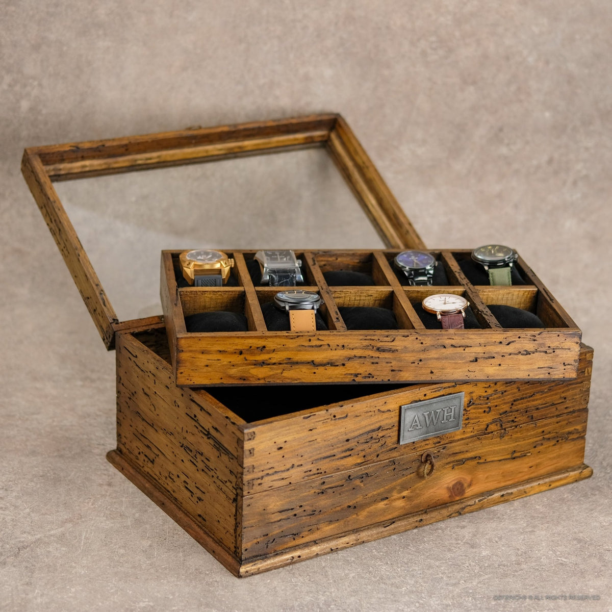 Watch Box with Drawer No. 20 - Deferichs