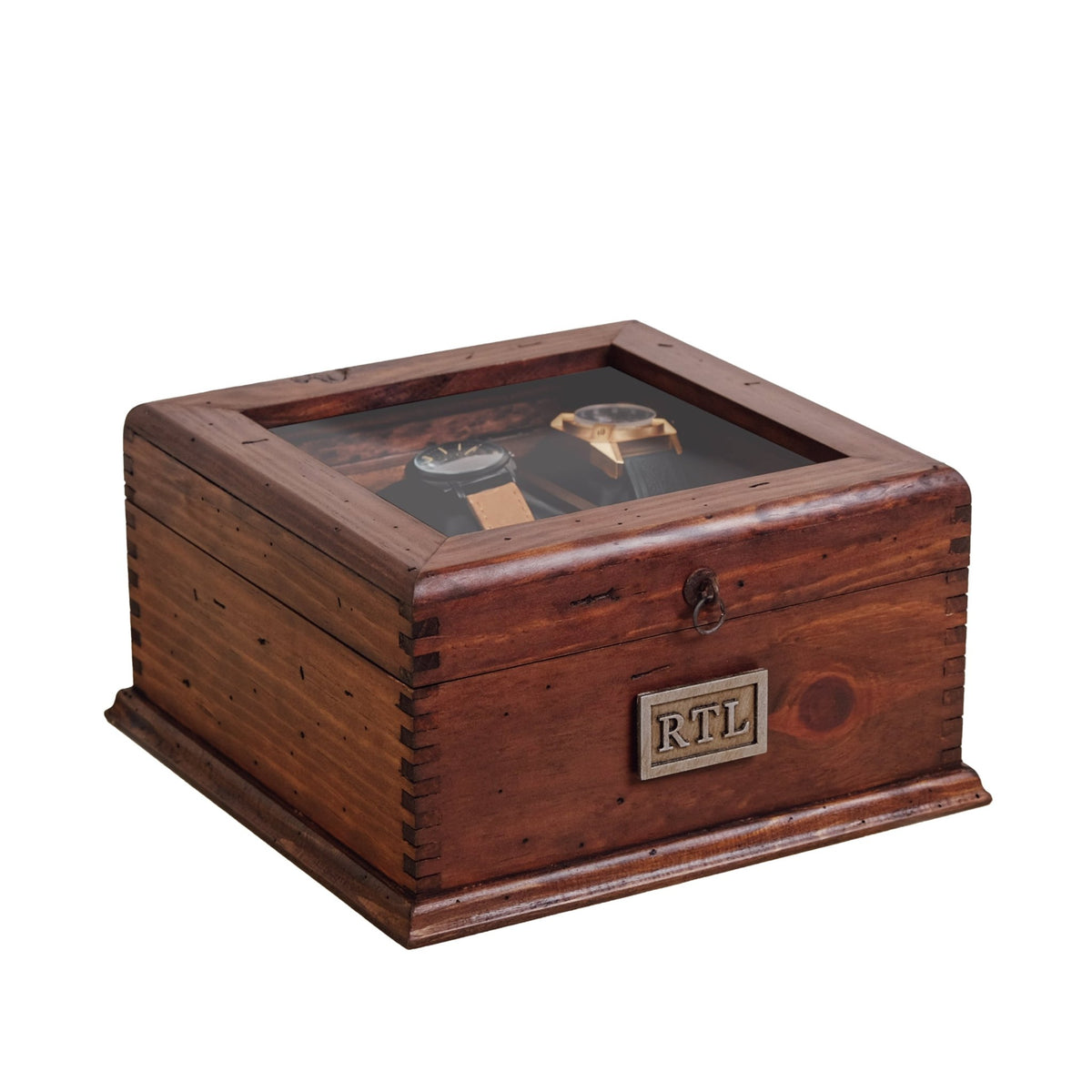 Watch Box with Secret Compartment – Holds 6 Watches - Deferichs