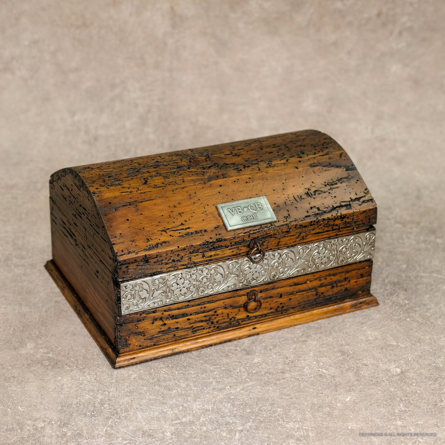 Rustic Jewelry Box with Drawer - Deferichs