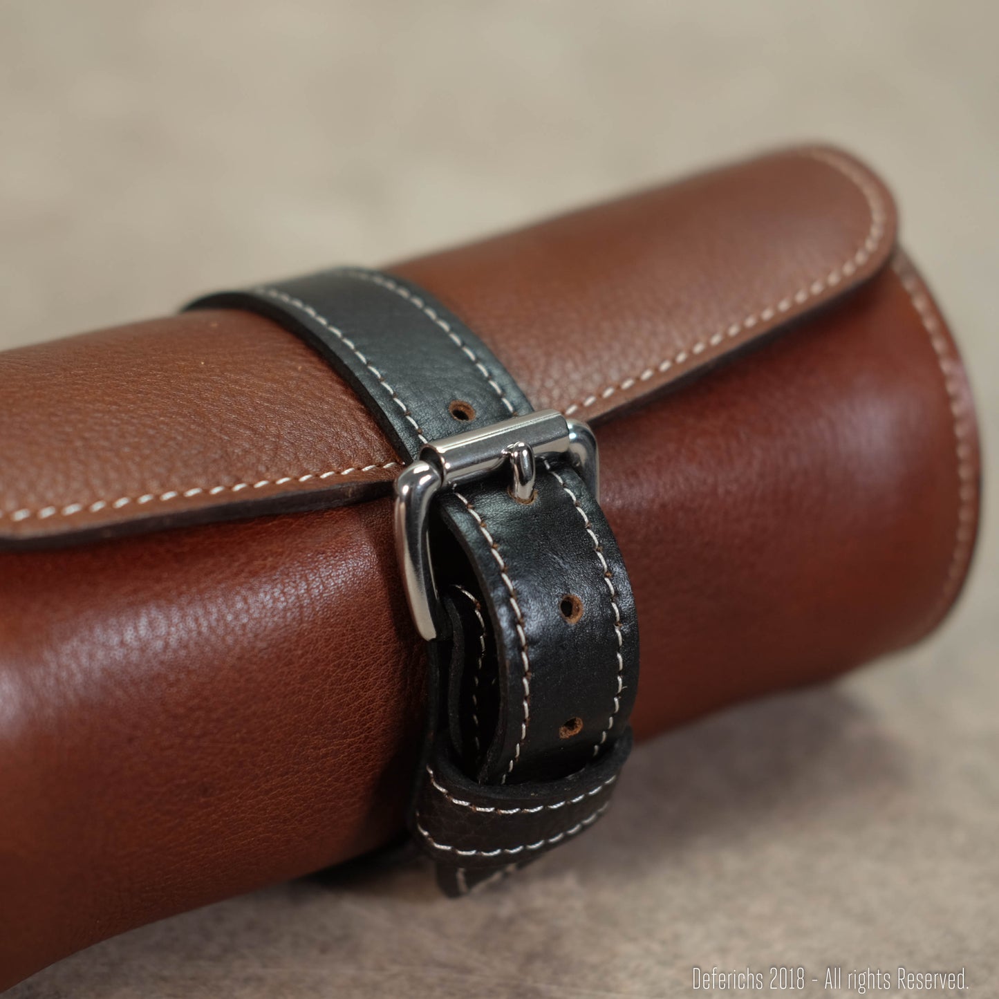 Leather Watch Roll for 3 Watches - Special Edition - Deferichs