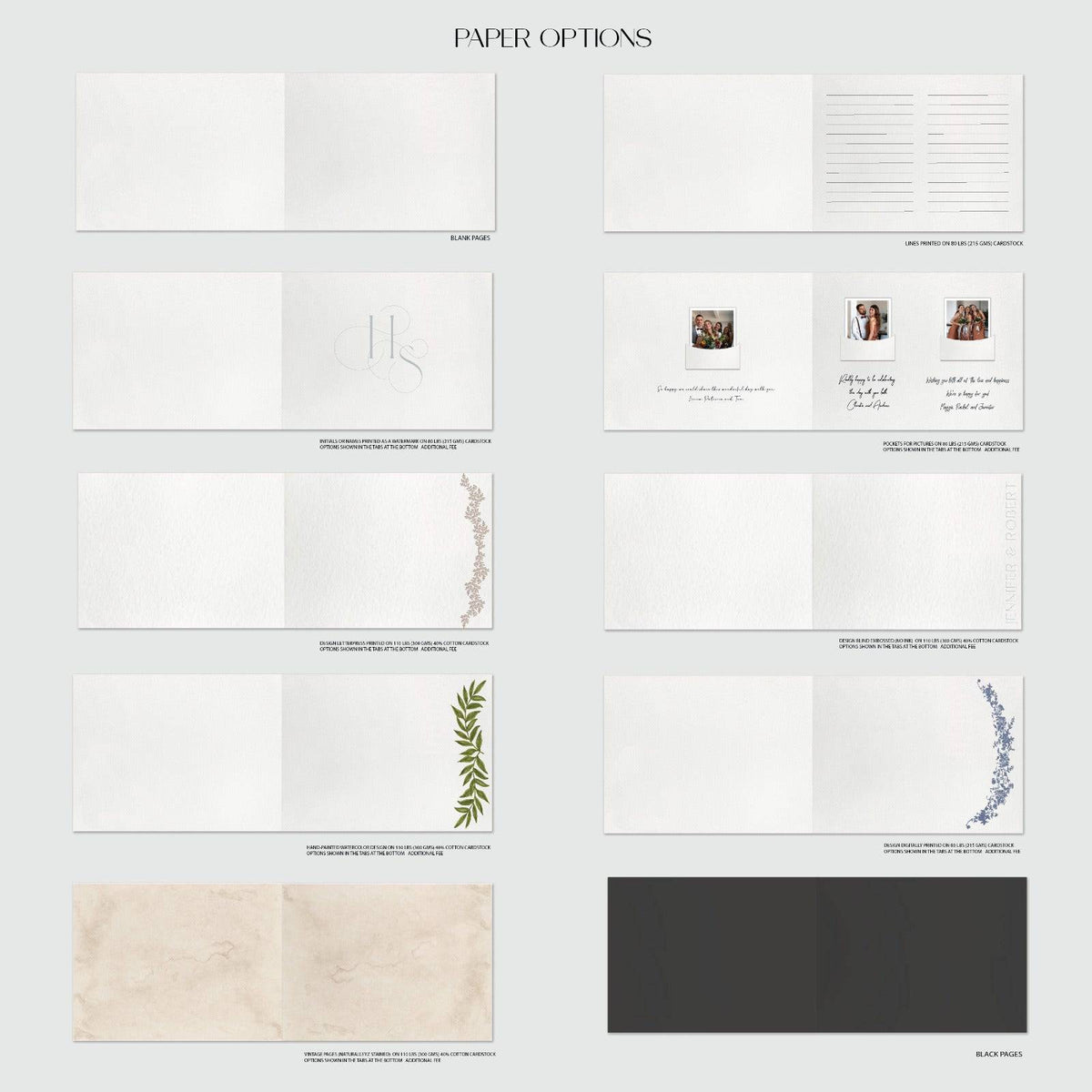 Wedding Guest Book Vertical - Deferichs