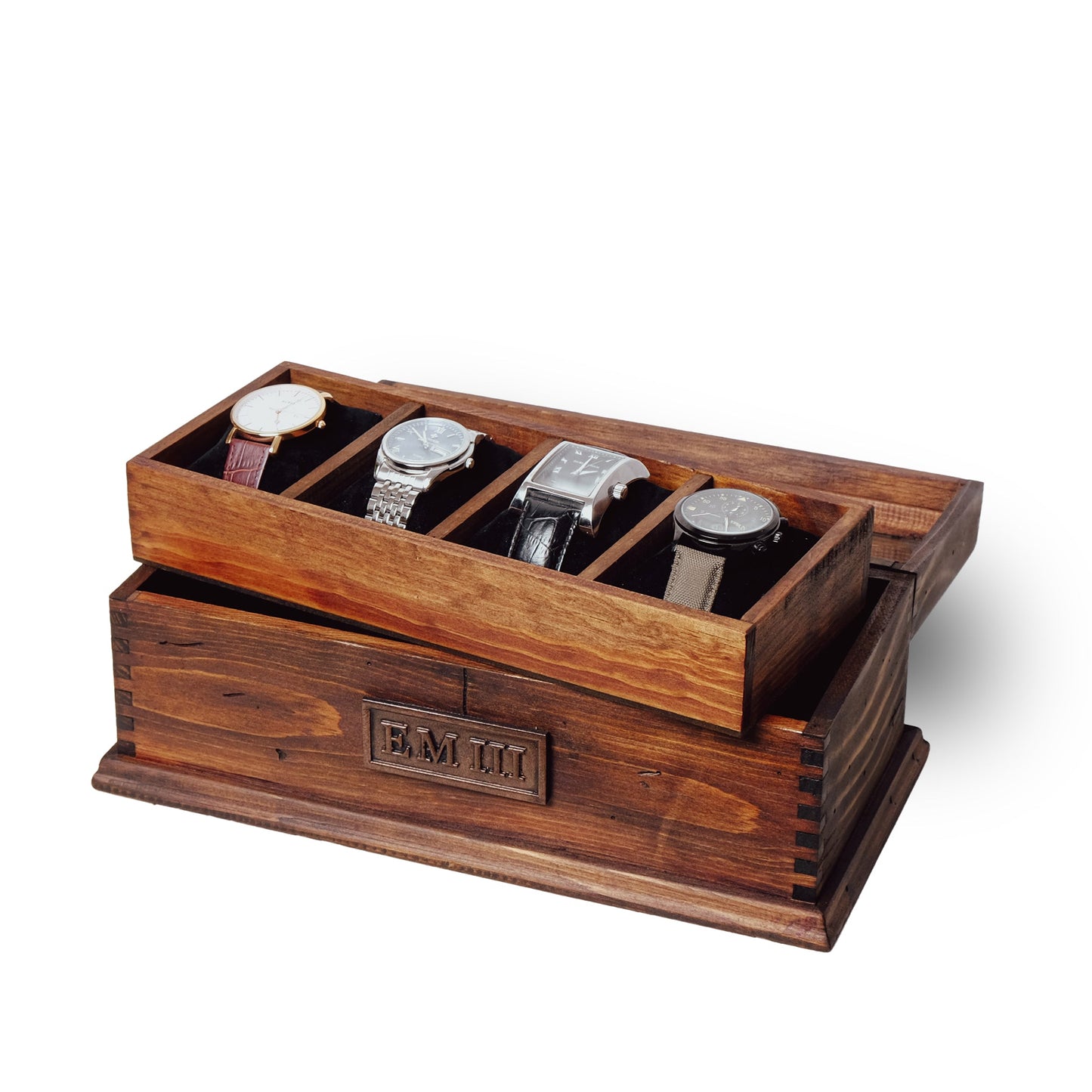 Watch Box with secret compartment No.4 - Deferichs